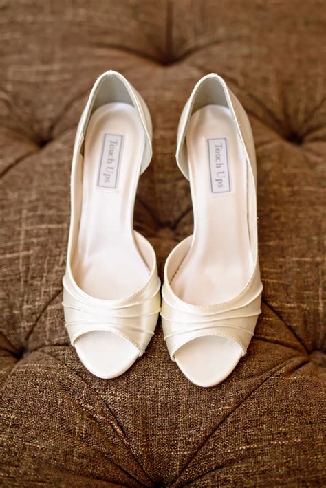 Ivory Open Toe Wedding Shoes Abc Wedding