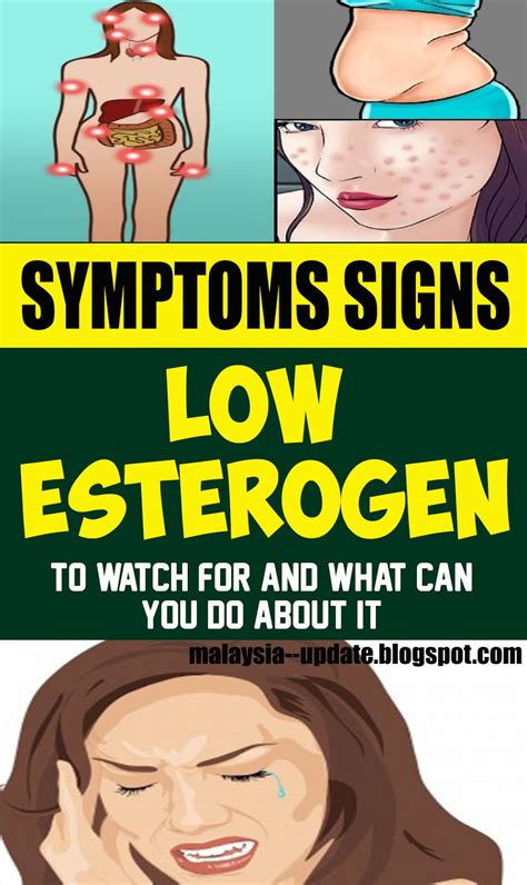 Low Estrogen Symptoms Signs To Watch For And What Can You Do About It