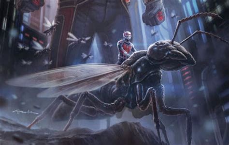 You Will Believe A Man Can Ride A Fly In Ant Man Concept Art By Rodney