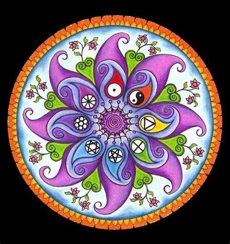 Pin By Ellen Eichamer On Mandalas Mandala Mandala Drawing Mandala
