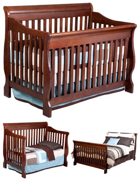 Crib To Toddler To Full Size Bed Similar To The One My Dad Is Making