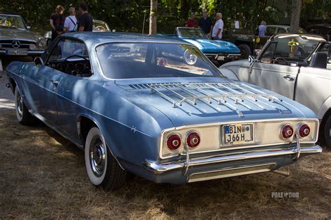 1966 Chevrolet Corvair Corsa Coupe Rear View 1960s Paledog Photo