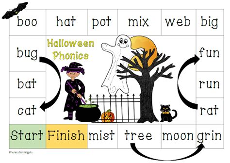 Phonics For Fidgets With Felix Halloween Phonics Game