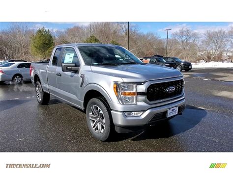 2021 Ford F150 Stx Supercab 4x4 In Iconic Silver D29662 Truck N Sale