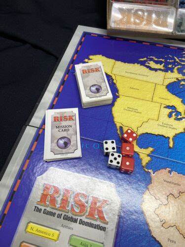 Risk The Game Of Global Domination Board Game Parker Brothers