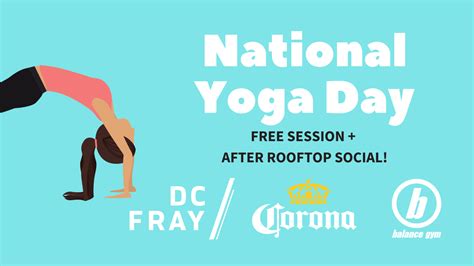 National Yoga Day Dc Fray