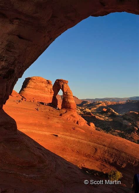 Delicate Arch Arches National Park Moab Utah Usa Scott Martin