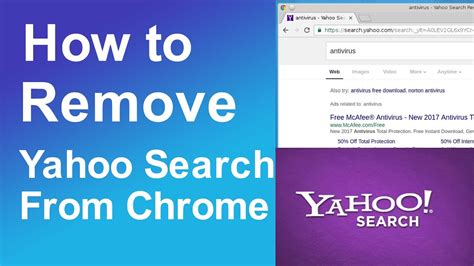 How To Remove Yahoo Search From Chrome Youtube