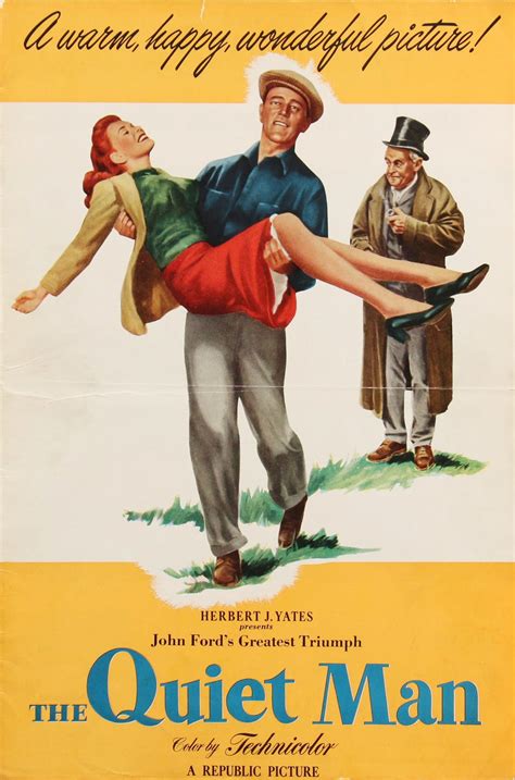 The Quiet Man Original 1952 Us Movie Pressbook Posteritati Movie