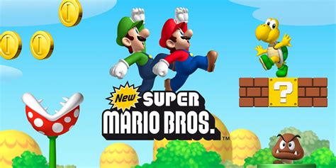 New Super Mario Bros Nintendo Ds Games Nintendo