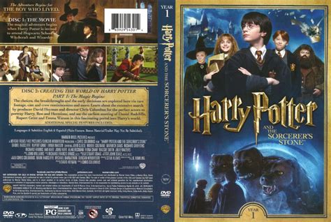 Harry Potter And The Sorcerers Stone 2001 R1 Dvd Cover Dvdcovercom
