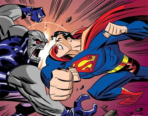 Every Day Is Like Wednesday The Greatest Superman Vs Darkseid Fight Ever