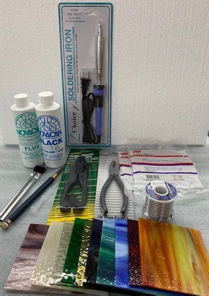 Stained Glass Beginner Kit Starter Up Kit Sun And Moon Stained Glass Co Stained Glass