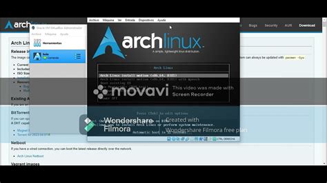 Como Instalar Arch Linux Youtube