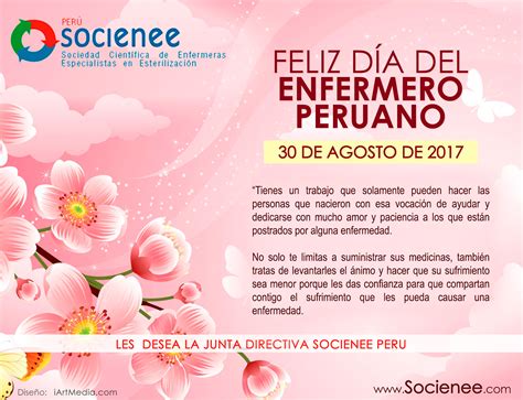 De las 35 plazas convocadas este año por el ministerio de defensa, 18 han sido obtenidas por enfermeros formados en esta academia con la que el colegio de enfermería. Feliz día del Enfermero peruano - 30 de Agosto - Socienee ...