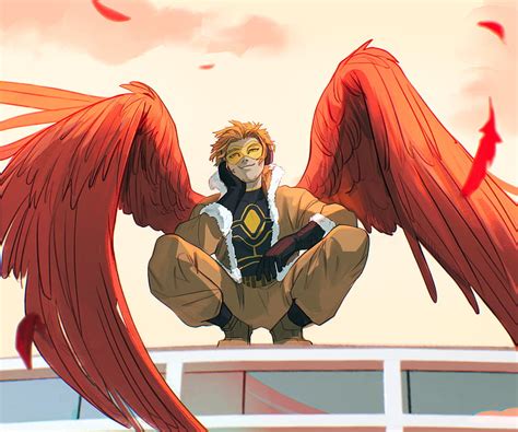 Anime My Hero Academia Hawks Boku No Hero Academia Keigo Takami