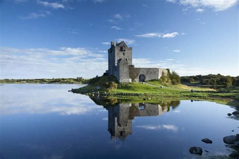 Dunguaire Castle Built In 1520 By The Ohynes Clan Sits On A Rocky