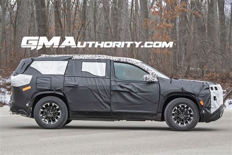 2024 Gmc Acadia Spied With First Interior Shots