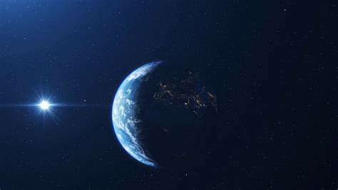 Earth Rotating In Space Stock Motion Graphics Sbv 347745554 Storyblocks