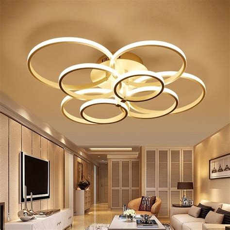 Great for a kitchen with a modern aesthetic, the bright white illumination will make tasks easier and working. Modern LED Ceiling Light Fixtures For Living Room Bedroom ...