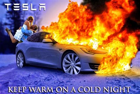 Tesla catches fire at charging station in norway fox sports