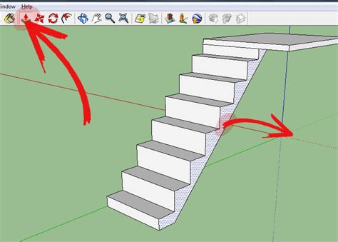 718 cad drawings for category: How to Create Stairs in SketchUp: 6 Steps (with Pictures)