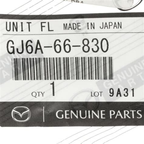 Mazda Mpv Hazard Warning Flasher Oem New Gj A