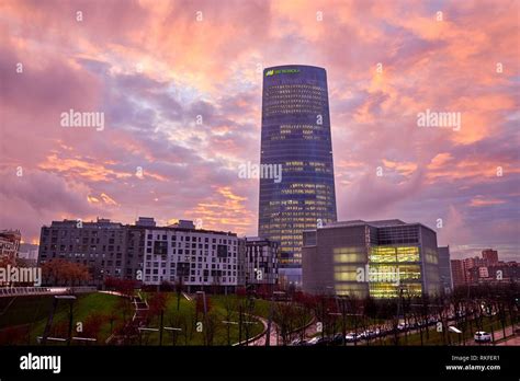 Iberdrola Tower Bilbao Basque Country Hi Res Stock Photography And