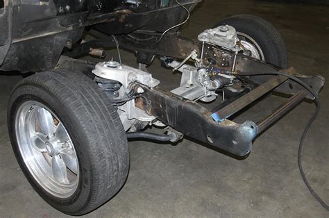 Ford F 100 Crown Vic Front Suspension Swap Blue Oval Trucks