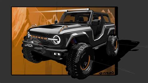 Ford Bronco Sema Build Is A Rugged Off Roader With Swappable Fenders