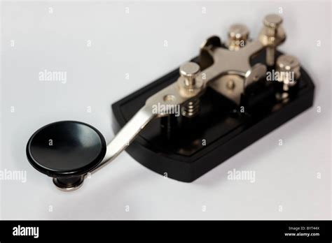 Morse Code Keyer Stock Photo Alamy