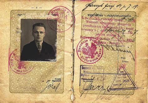 Polish German Customs War Our Passports