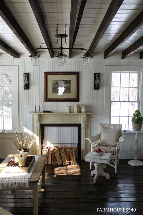 Ahead are 13 of our favorite spaces with decorative and structural ceiling beams. FARMHOUSE 5540: February 2014