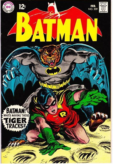 Batman 209 1st Series 1940 February 1969 Dc Comics Grade Nm Batman