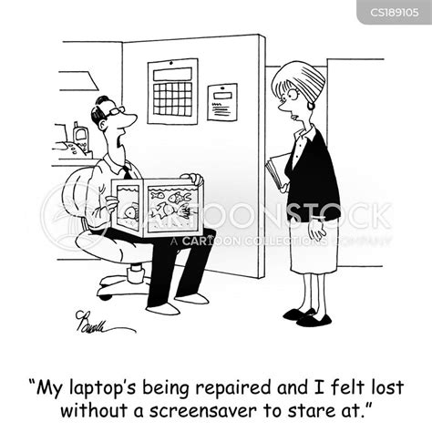 Computer Repair Cartoons And Comics Funny Pictures From Cartoonstock