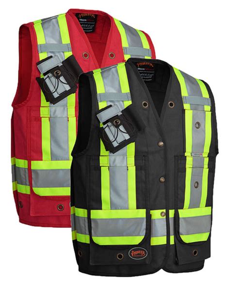 Spatial safety vests with wide range of sizes. Csa Surveyors Vest - Direct Workwear