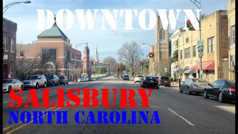 Salisbury North Carolina Downtown Drive Youtube