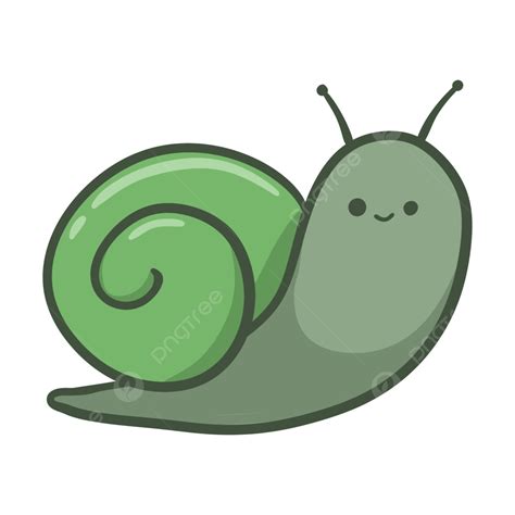 Cartoon Cute Snail Snail Animal Cute Png Transparent Clipart Image