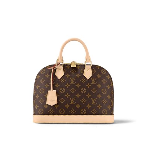 Alma Mm Monogram Canvas Handbags M40878 Louis Vuitton