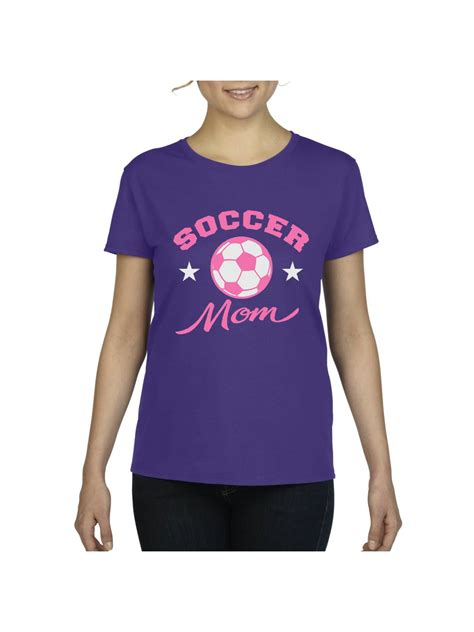 Moms Favorite Womens Soccer Mom Short Sleeve T Shirt