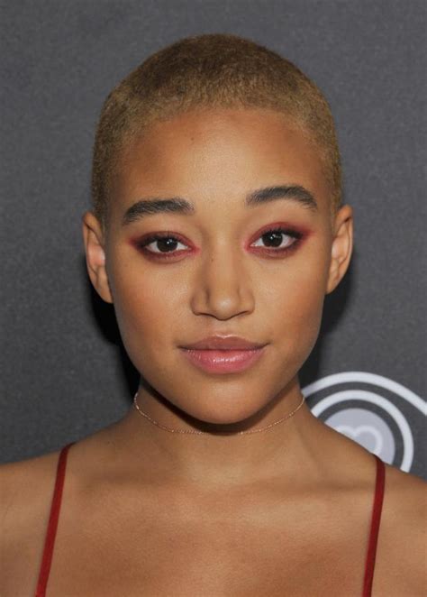 Amandla Stenberg Talked Shaving Their Head And “hunger Games” Beauty