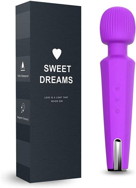 Multiple Modes And Quiet Wand Massager With Quiet Motor Will Cycle Through 3 Powerful Speeds And