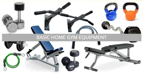 Basic Home Gym Equipment • Bodybuilding Wizard