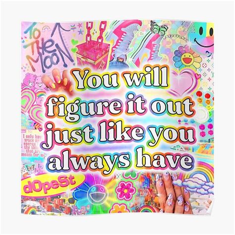 F I G U R E I T O U T Poster By Creativejawns Redbubble