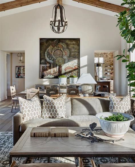 Silverleaf Rustic Eclectic House Interior Design ǀ David Michael Miller