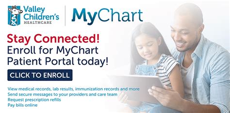 Mychart Patient Portal Valley Childrens Healthcare