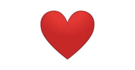 ️ Corazón Rojo Categorías Emociones 📑 Lista Completa De Emojis 😍