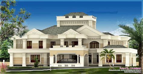 Luxurious Kerala Bungalow Design At 5676 Sqft