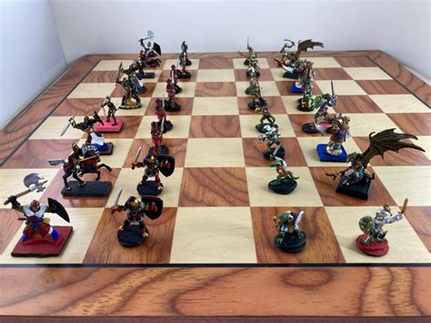 Reptiles Revenge Exotic Chess Sets