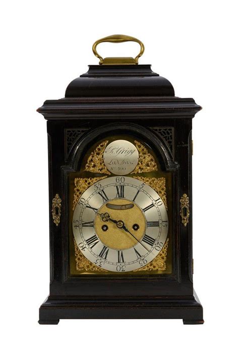 ebonised bracket clock by r grigg london clocks bracket horology clocks and watches